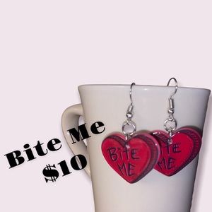 Bite Me earrings